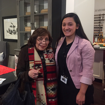 Former CGC Case Worker, Ana Maria Badash, and CGC Case Manager, Yecica Campoverde
